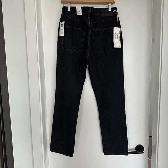 Aritzia Denim Forum The Dillon High Rise Slim Fit Jeans Black Size 28 - Picture 6 of 10